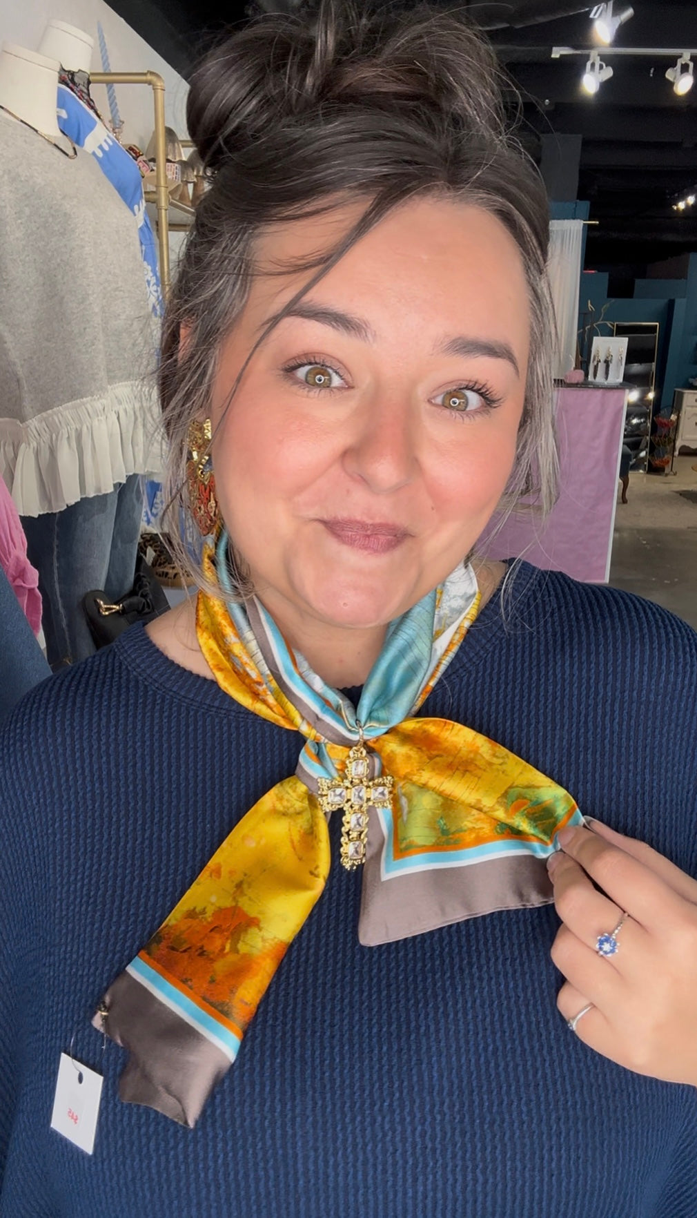 Montana Scarf Necklace