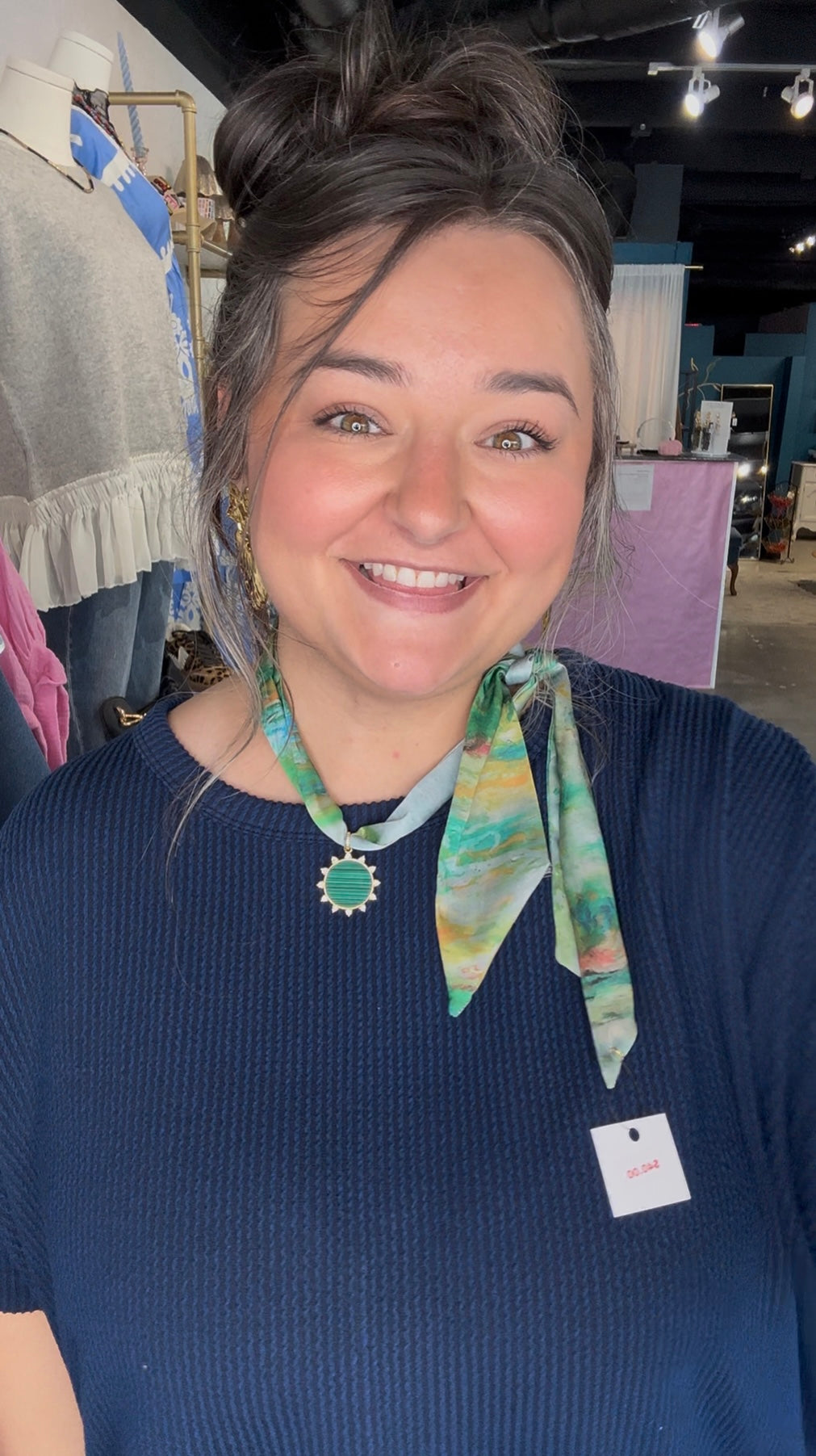 Eleanor Scarf Necklace