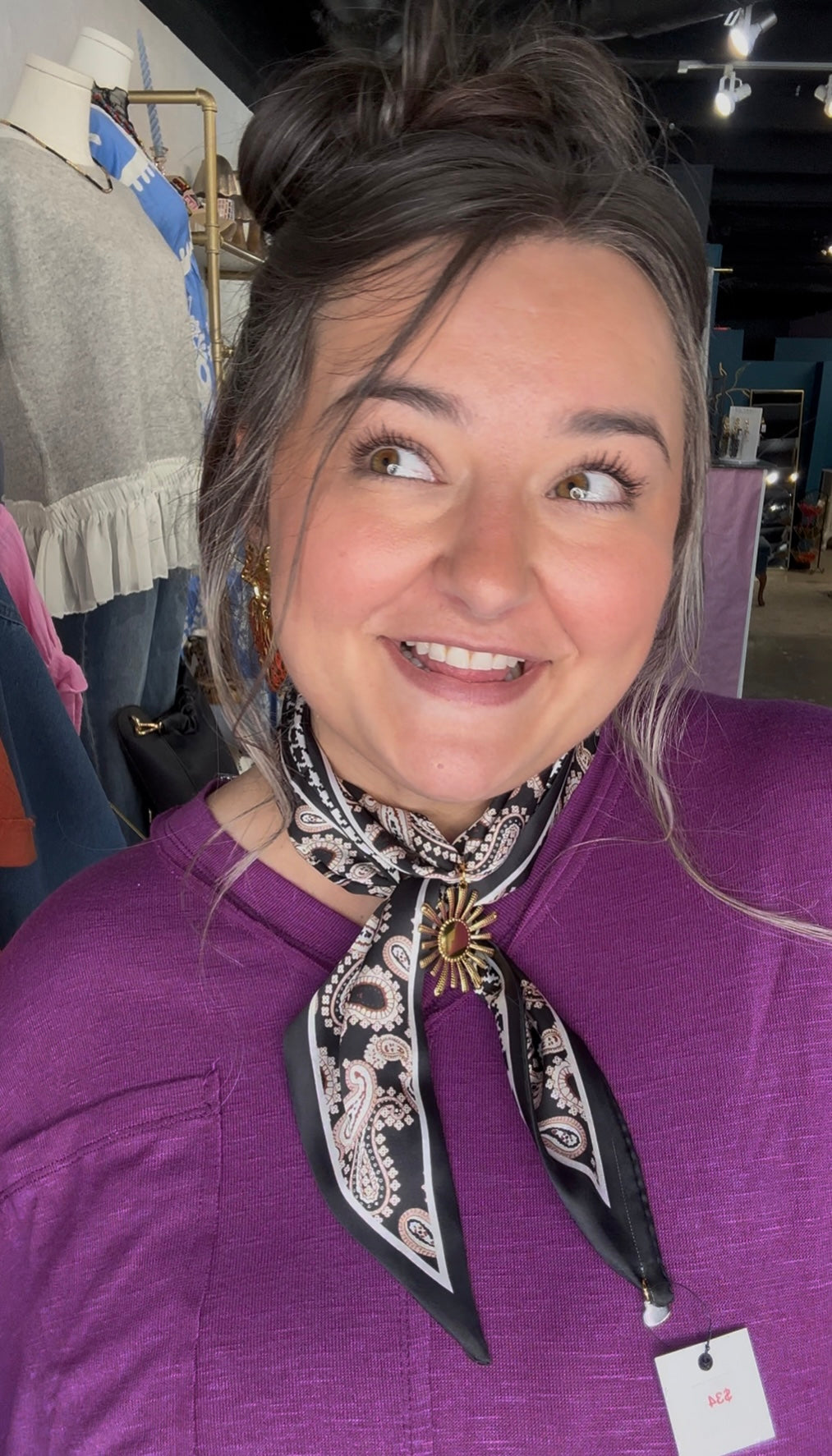 Linda Scarf Necklace