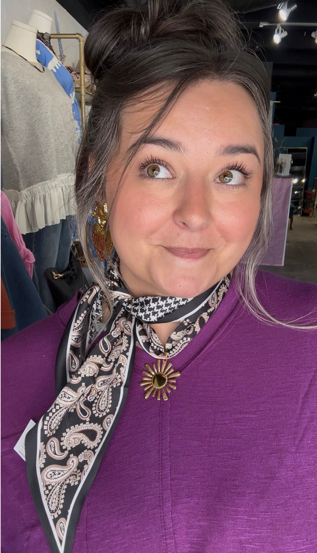 Linda Scarf Necklace