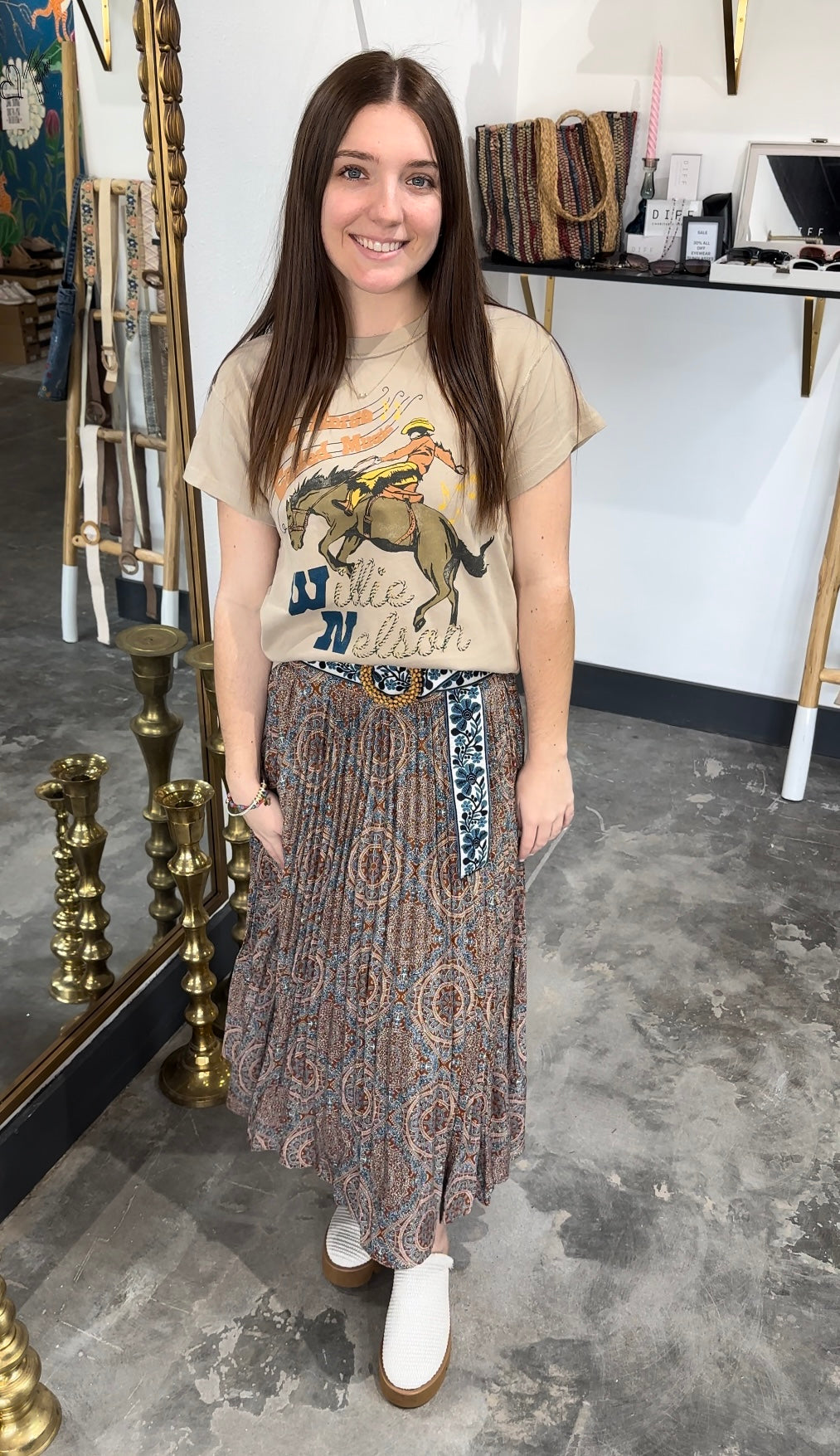 Willie Nelson Horse Tee