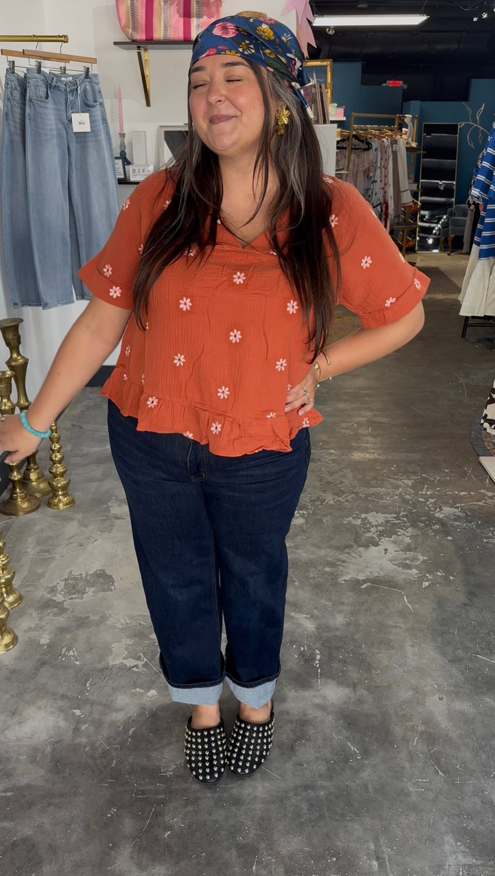 Sweetie Top - Rust