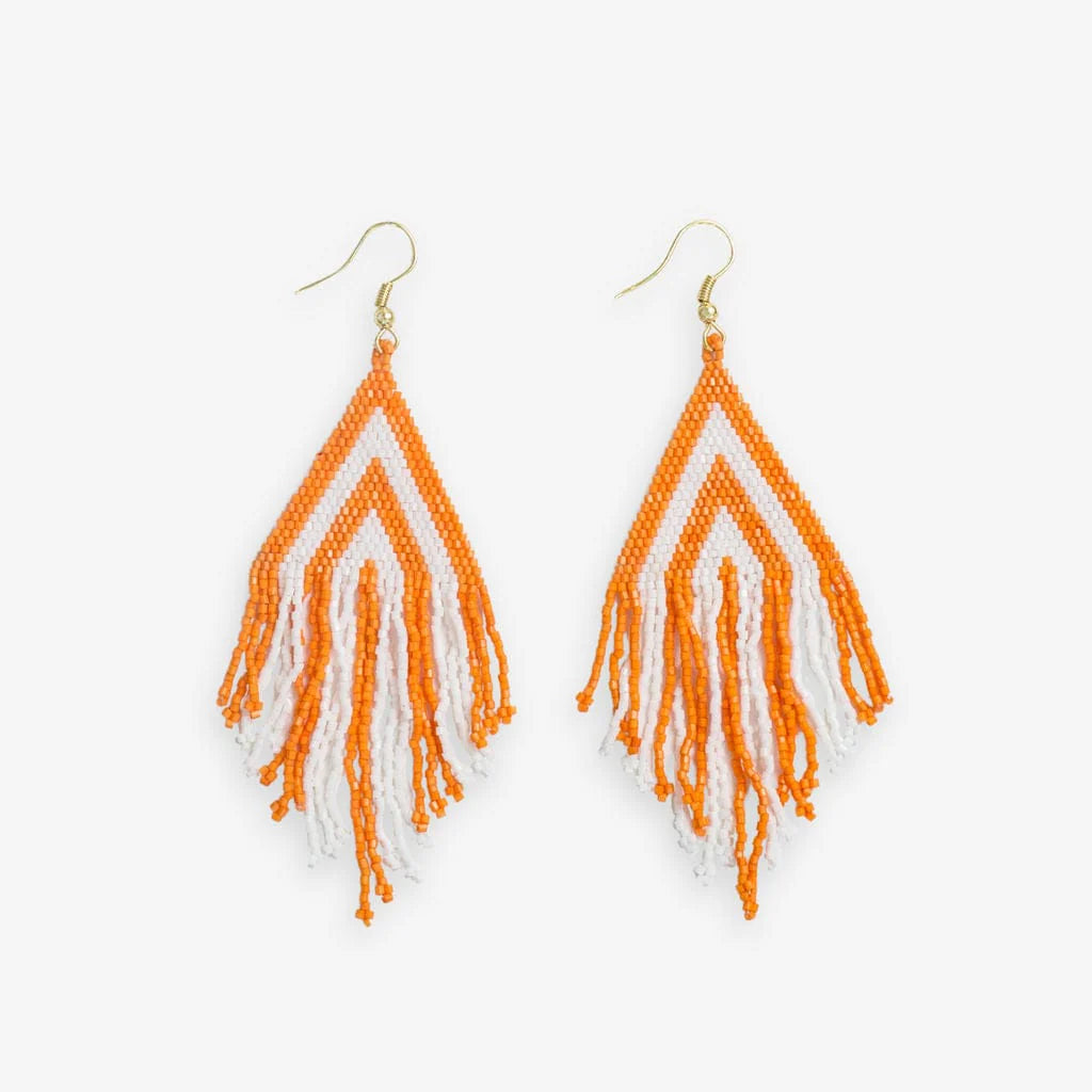 Haley Stacked Triangle Earrings