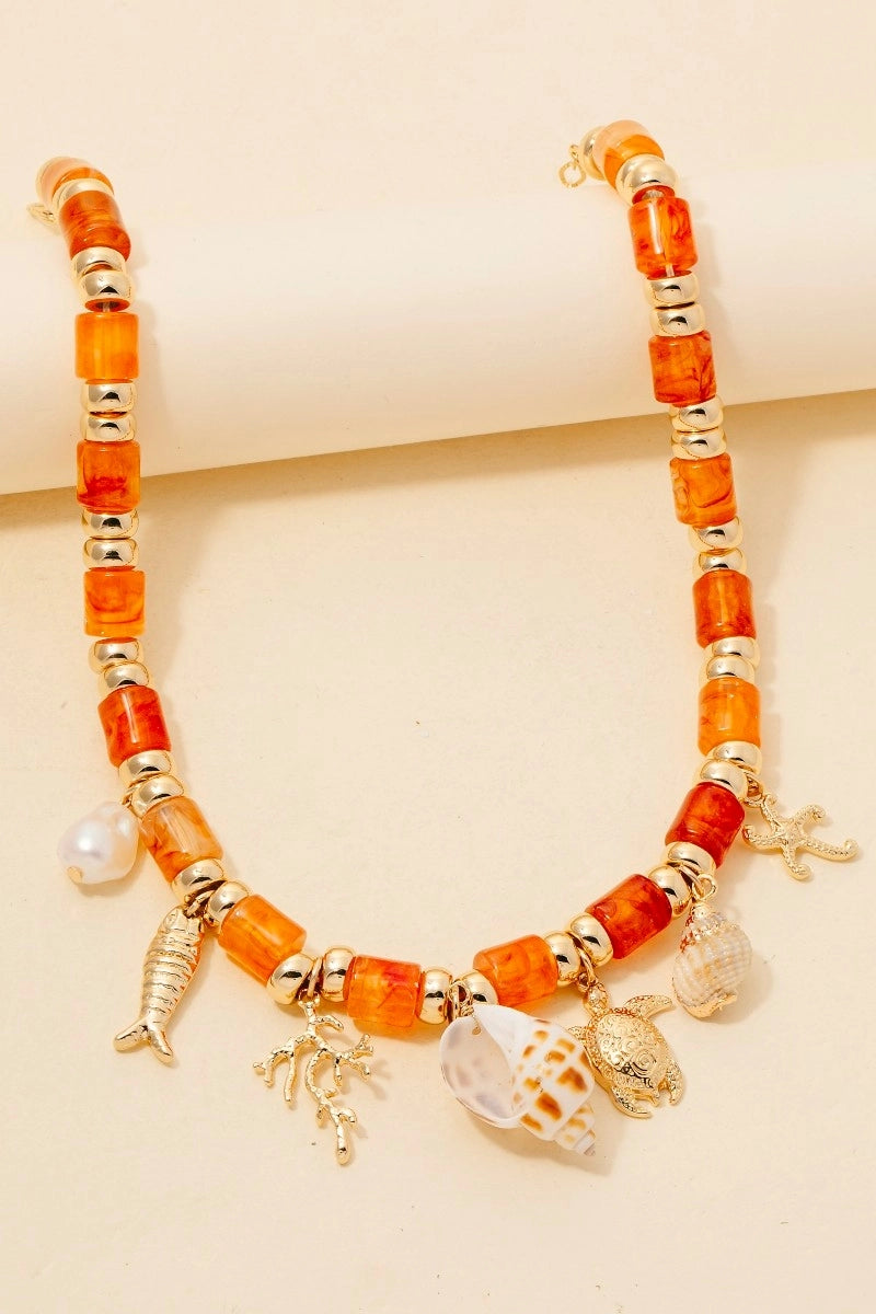 Sea Life Charm Necklace