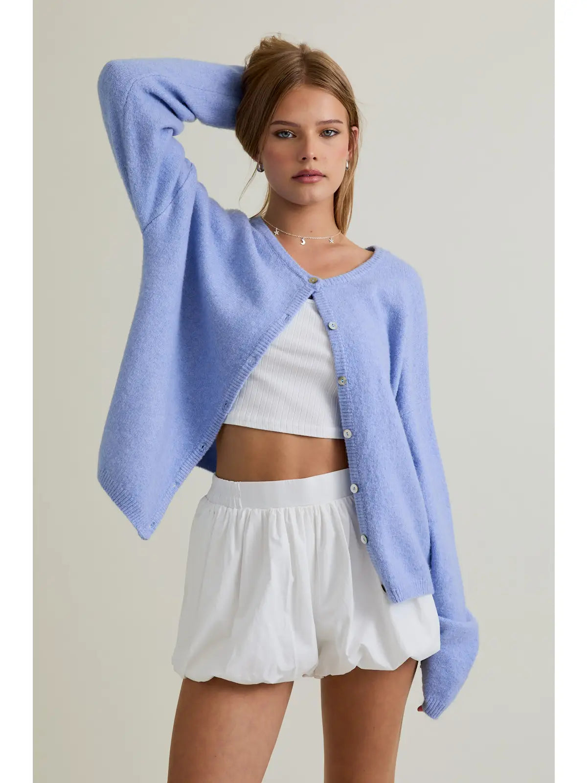 Molleigh Cardigan - Blue