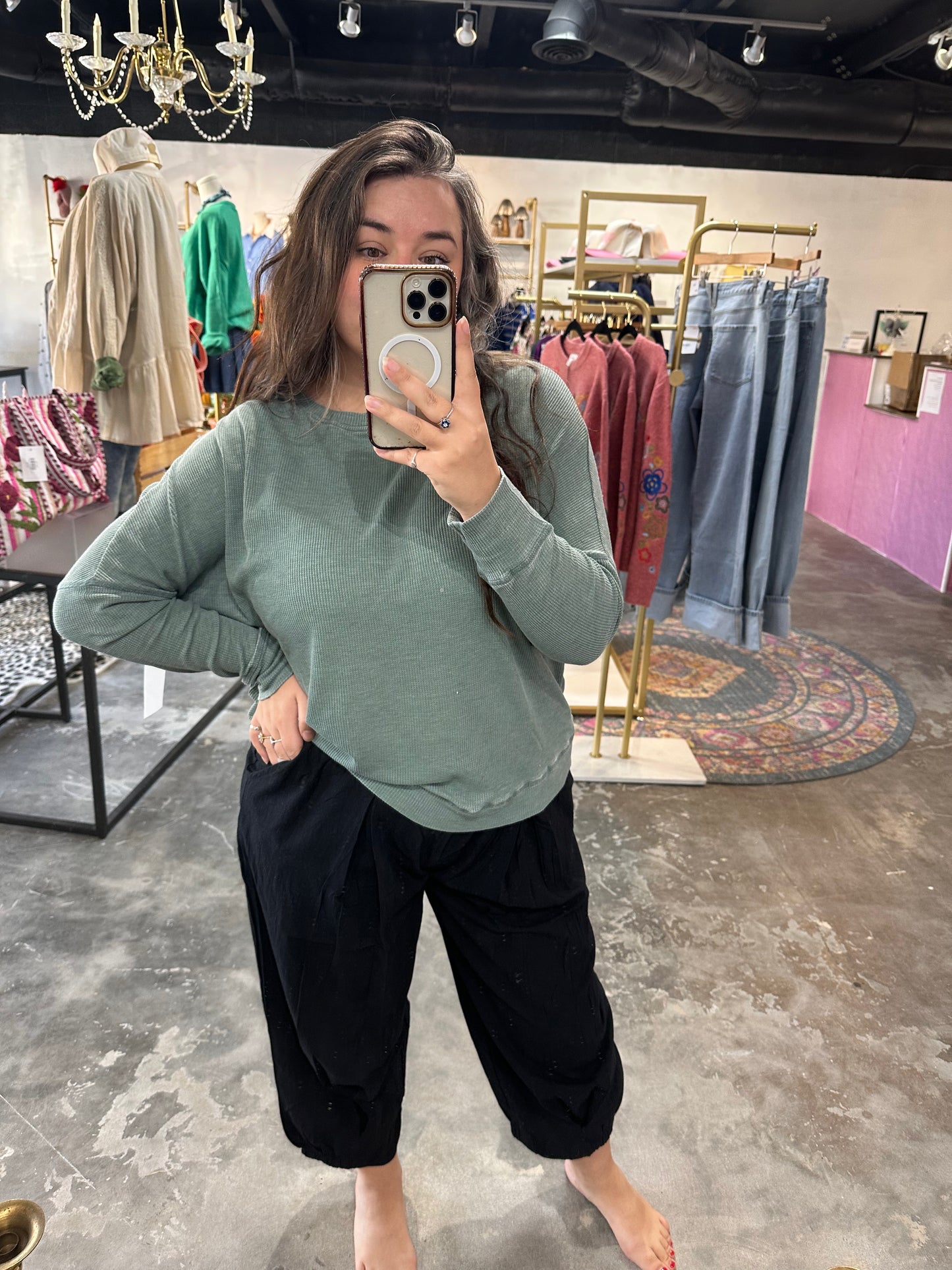 Banks Sweater - Teal