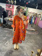 Orange Ya Glad Dress