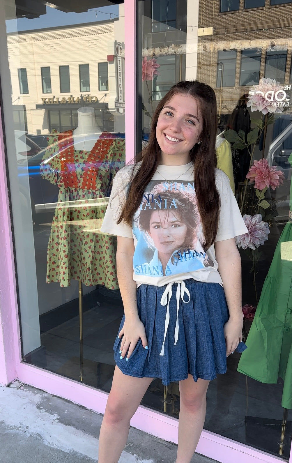 Show Off Denim Skirt