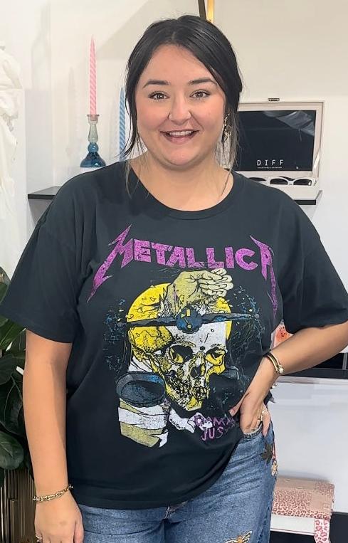 Metallica Damaged Justice Tee