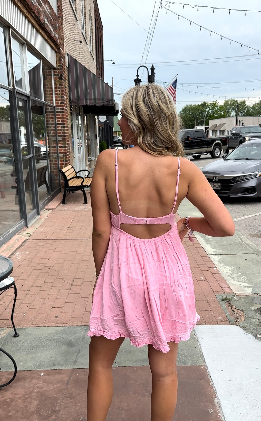 Passion Pink Wire Dress