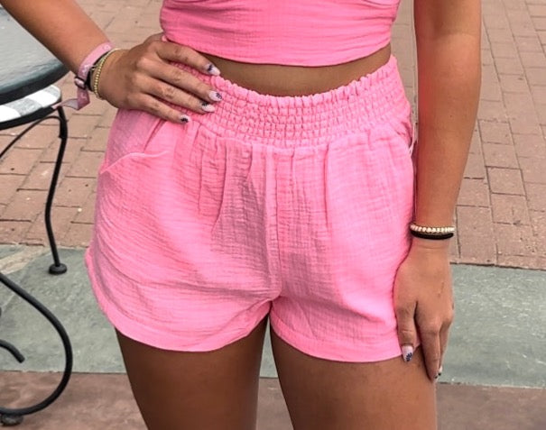 Pretty in Pink set short