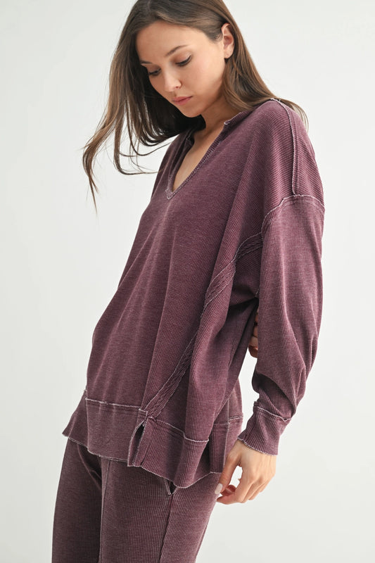 Clark Sweater - Plum