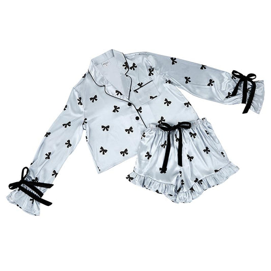 Black Bow PJ Set