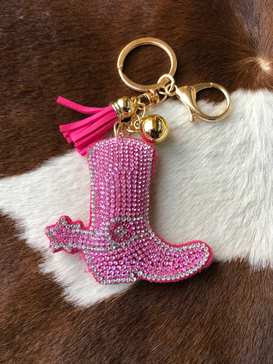 Cowgirl Keychain