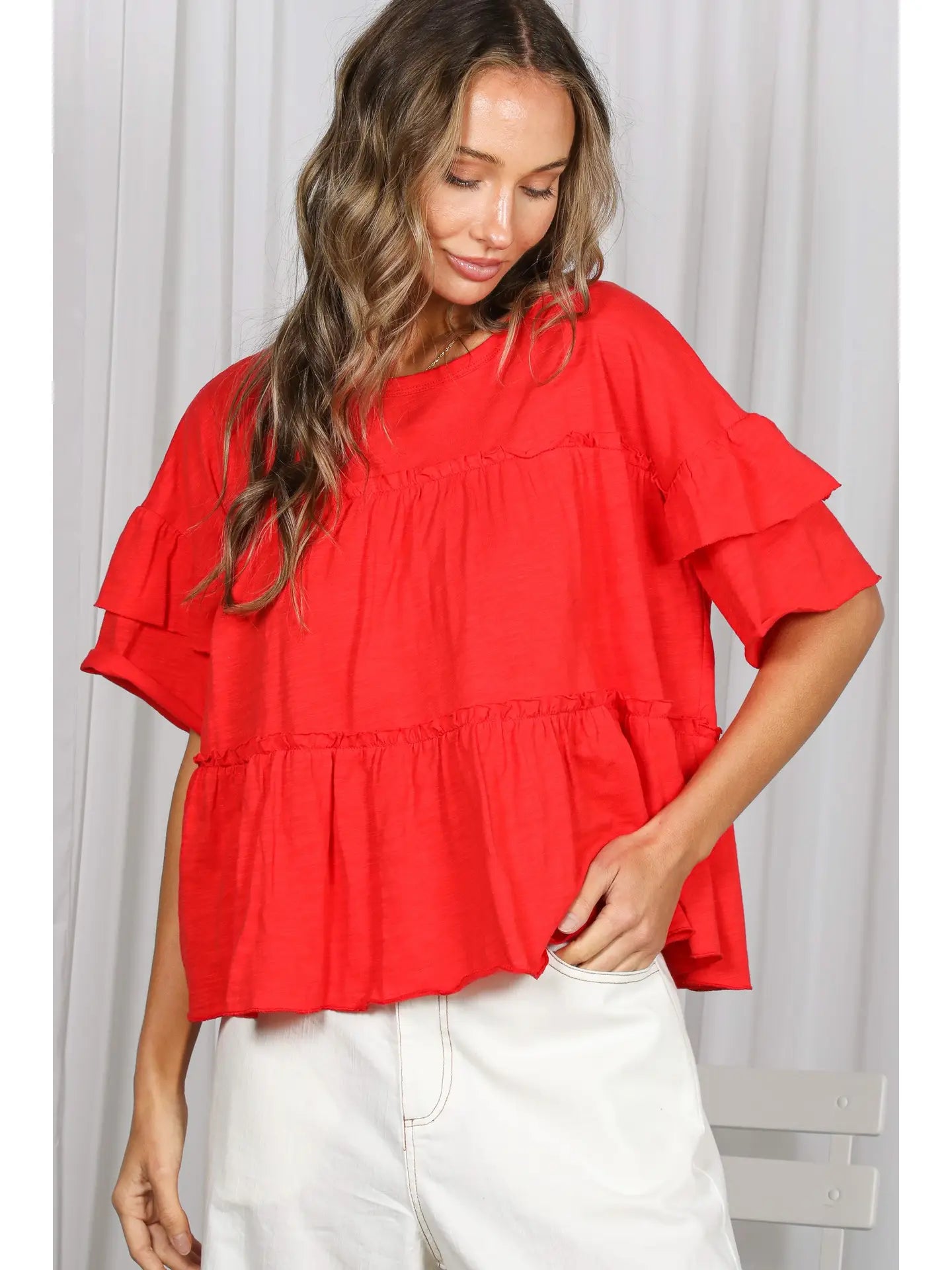 Taylor Top - Red
