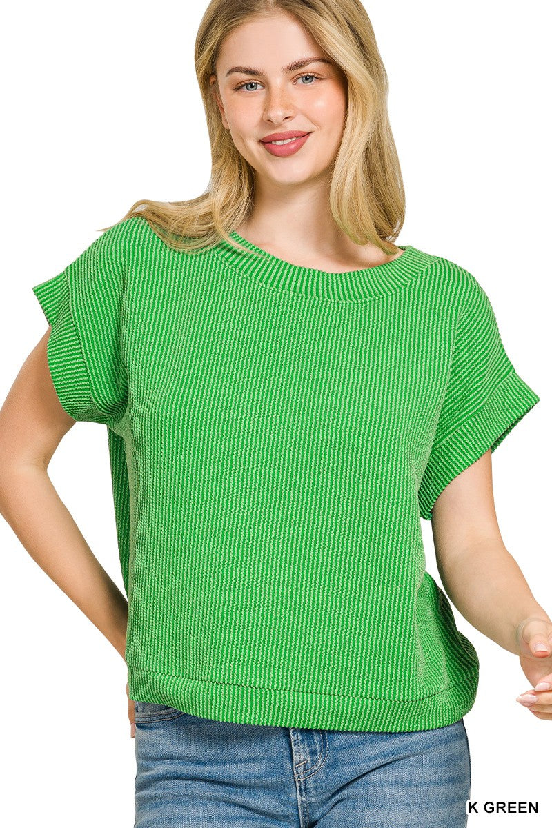 Stacie Top - Kelly Green