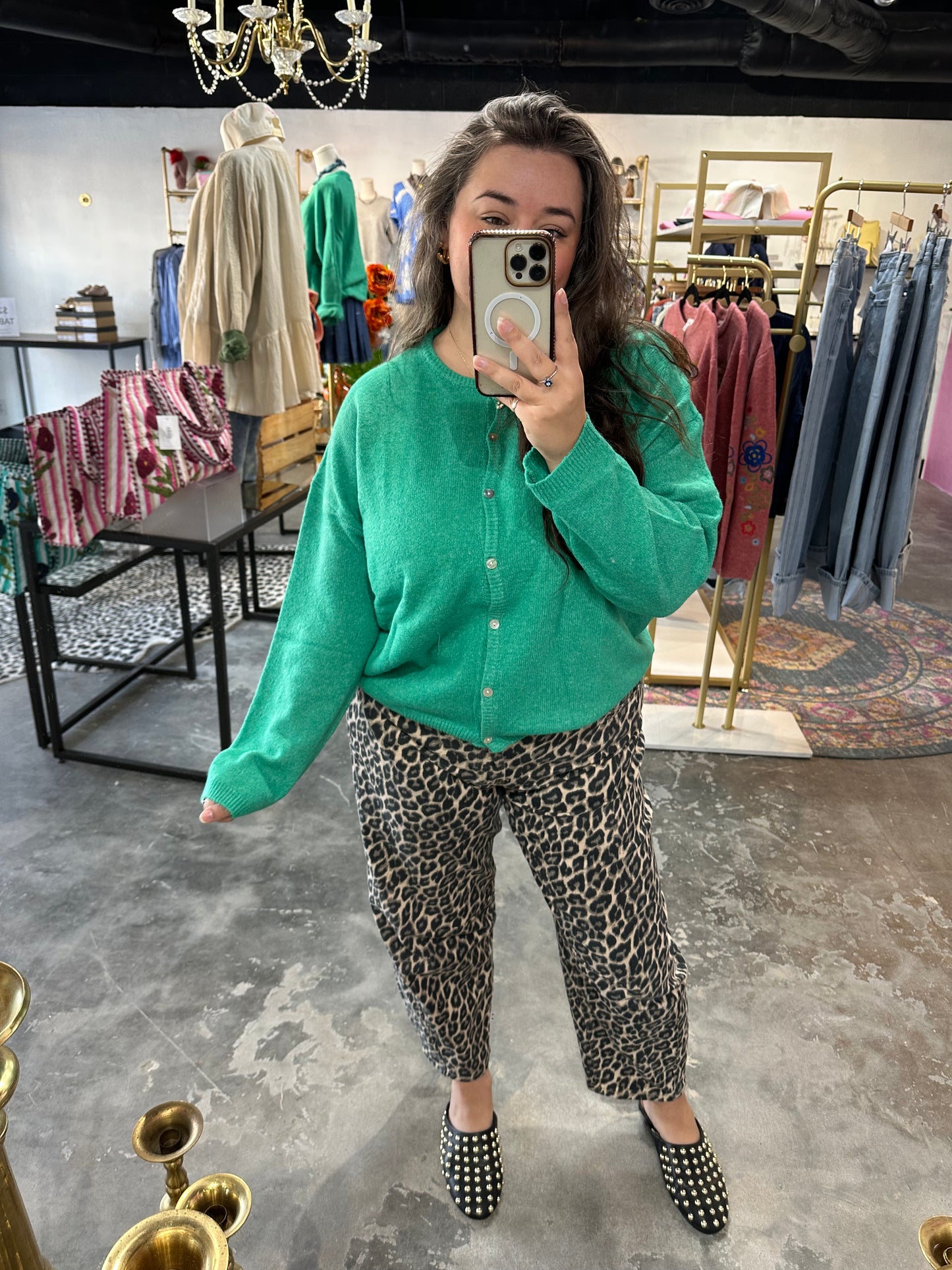 Molleigh Cardigan - Green