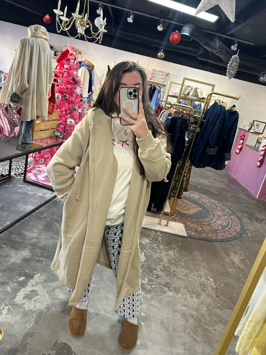 Terry Trench Coat