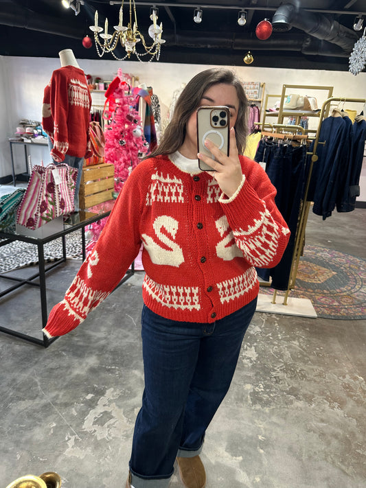 Swan Cardigan