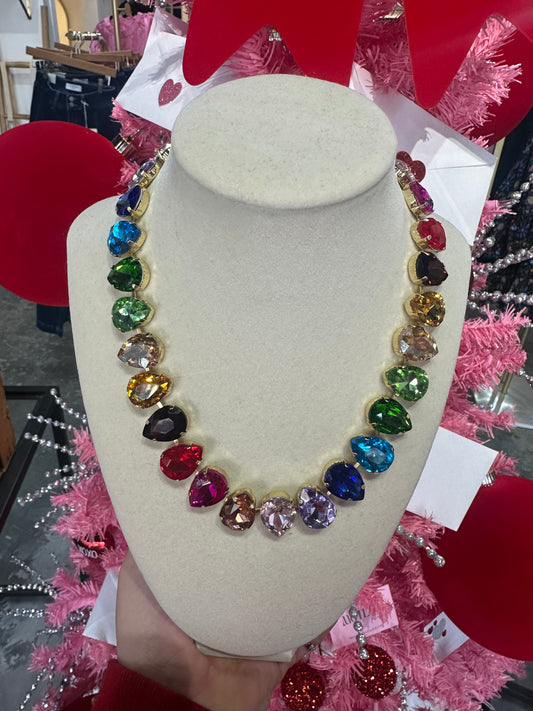 Rainbow Gem Necklace
