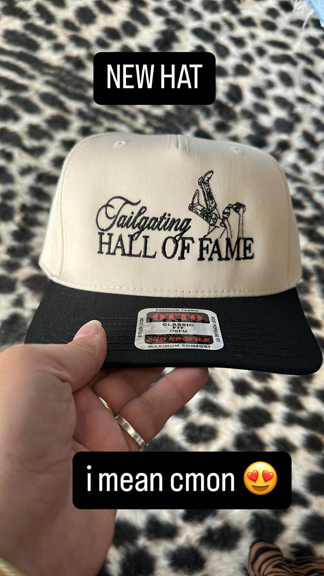 Tailgating Hall of Fame Hat