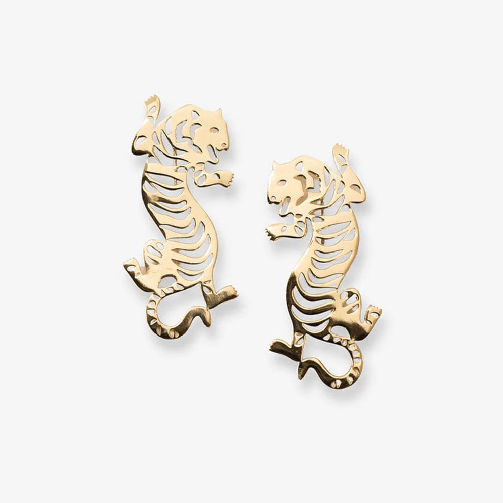 Bianca Tiger Earrings