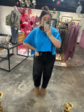 Bree Tee - Blue - Motley Market