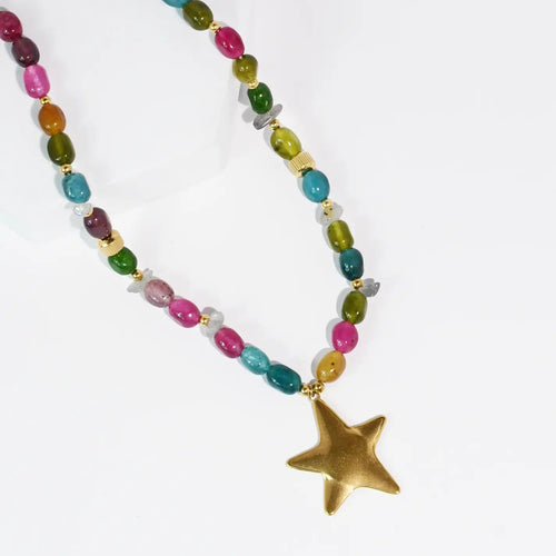 Bright Star Necklace - Motley Market