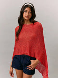 Candy Apple Poncho - Motley Market