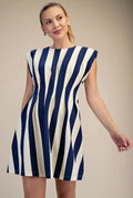 Candy Land Dress - Navy - Motley Market