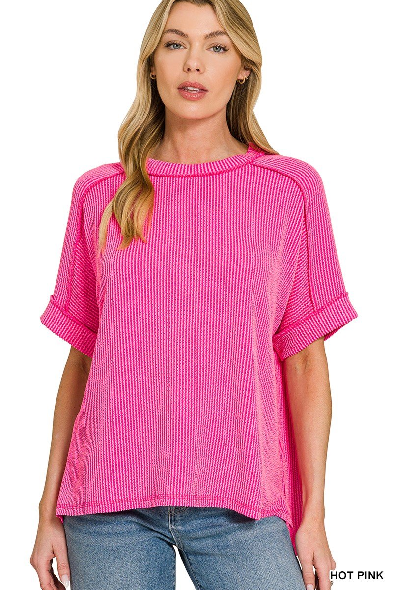 Carrie Top - Hot Pink - Motley Market