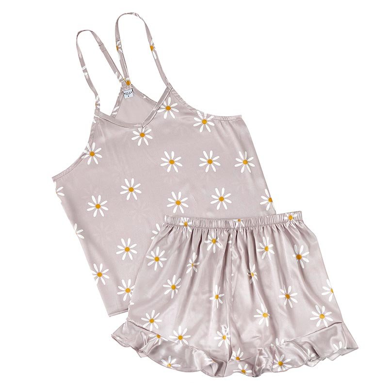 Daisy Cami/Shorts PJs - Motley Market