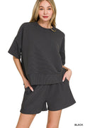 Everyday Ribbed Bottoms - Black - Motley Market