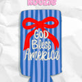 God Bless America Koozie - Slim - Motley Market