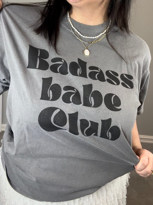 Badass Babe Club Graphic Tee