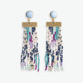 Lilah Light Blue Earrings - Motley Market