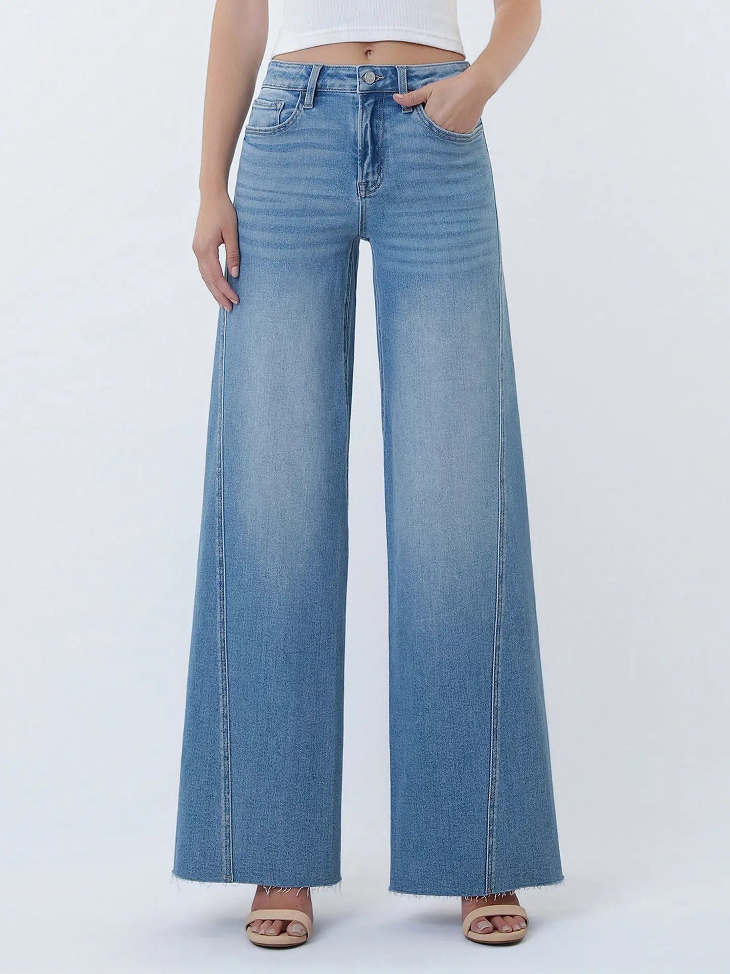 Lindsay Twisted Seam Jean - Motley Market