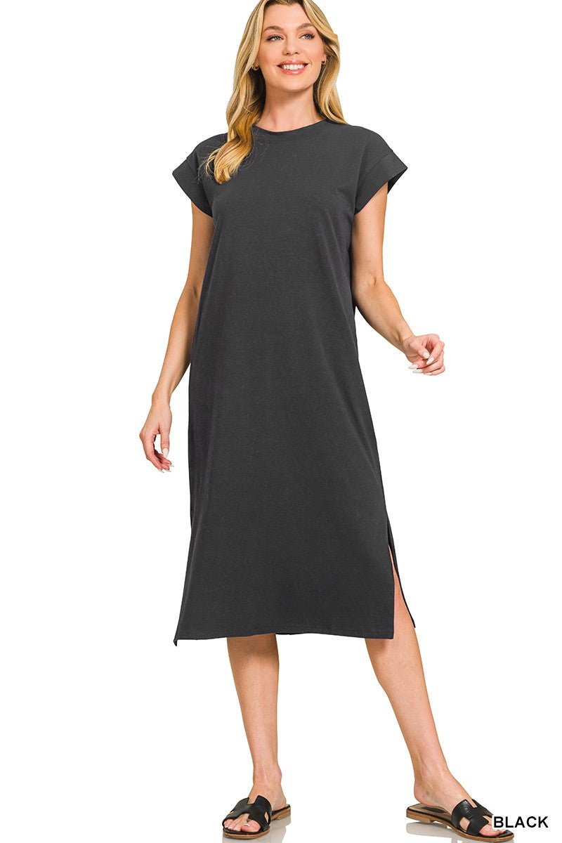 Lisa Dress - Black - Motley Market