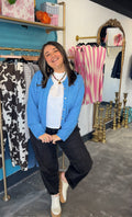 Molleigh Cardigan - Blue - Motley Market