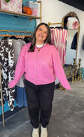 Molleigh Cardigan - Pink - Motley Market