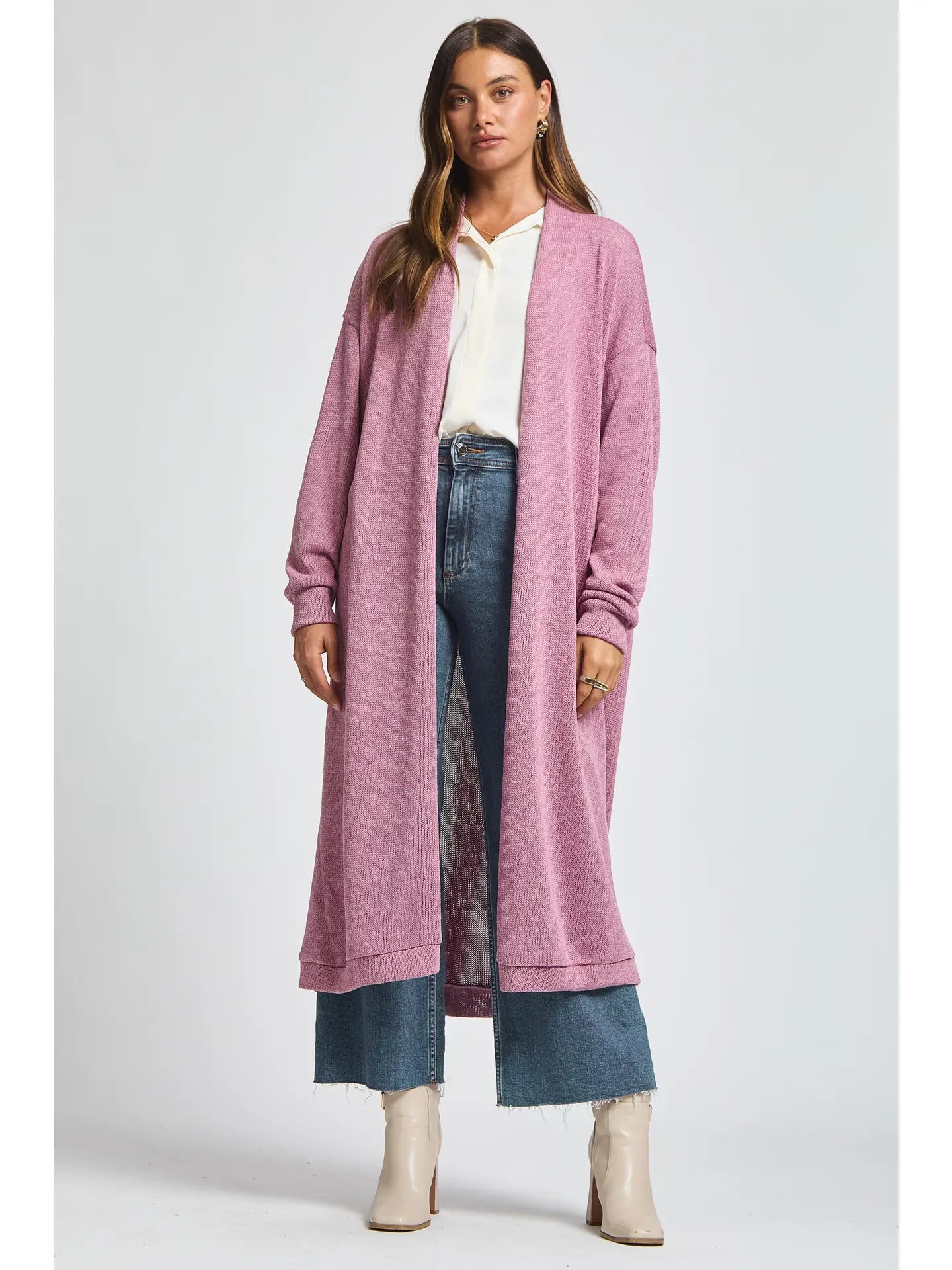Pearly Pink Cardigan - Motley Market