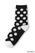 Polka Socks - Black - Motley Market
