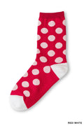 Polka Socks - Red - Motley Market