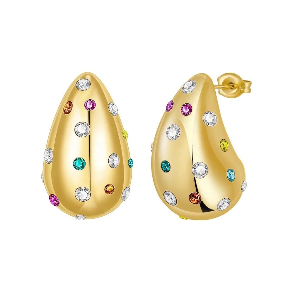 Raindrop Rainbow Earring - Motley Market