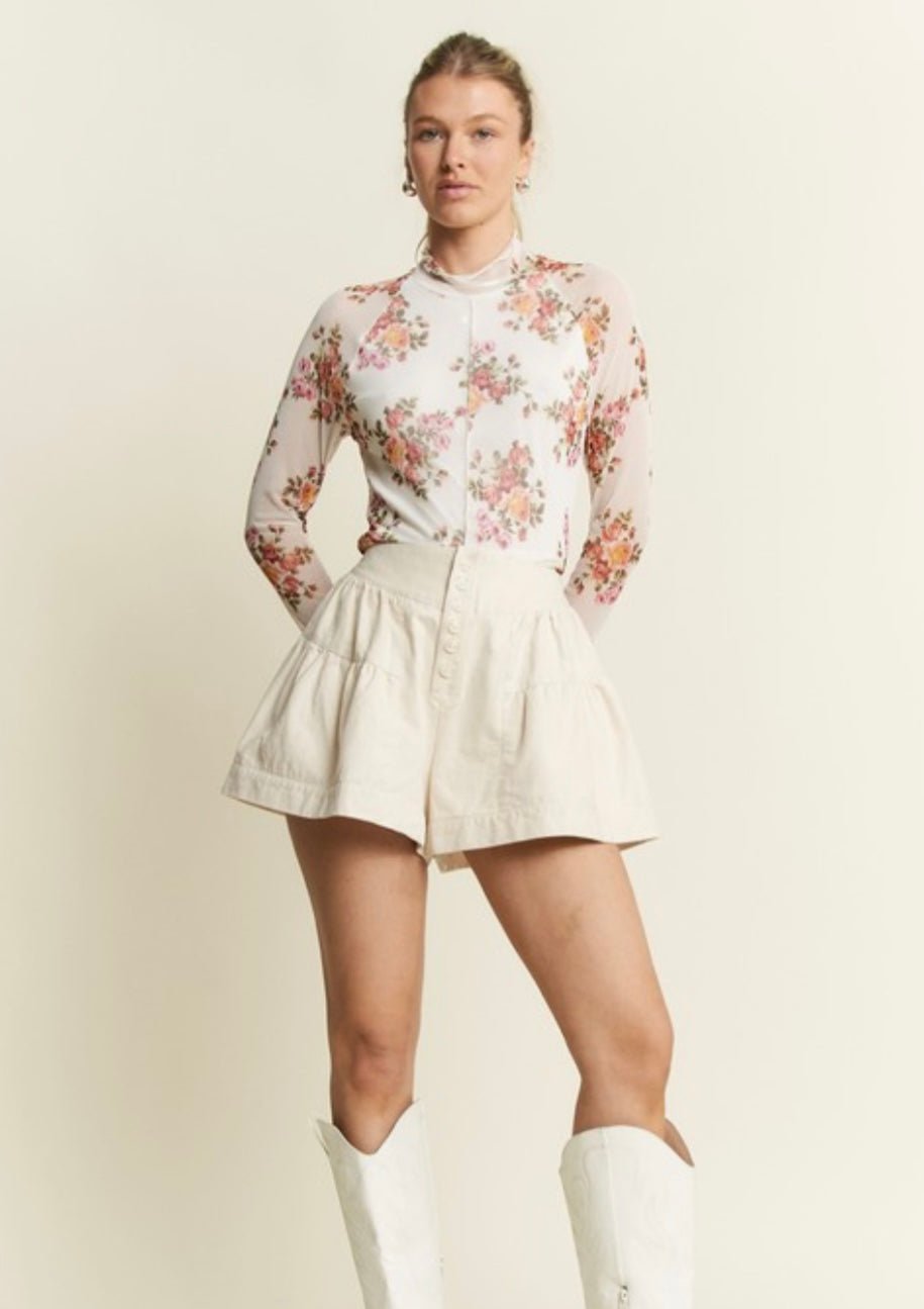 Reilly Ruffle Shorts - Motley Market