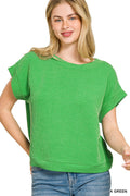 Stacie Top - Kelly Green - Motley Market