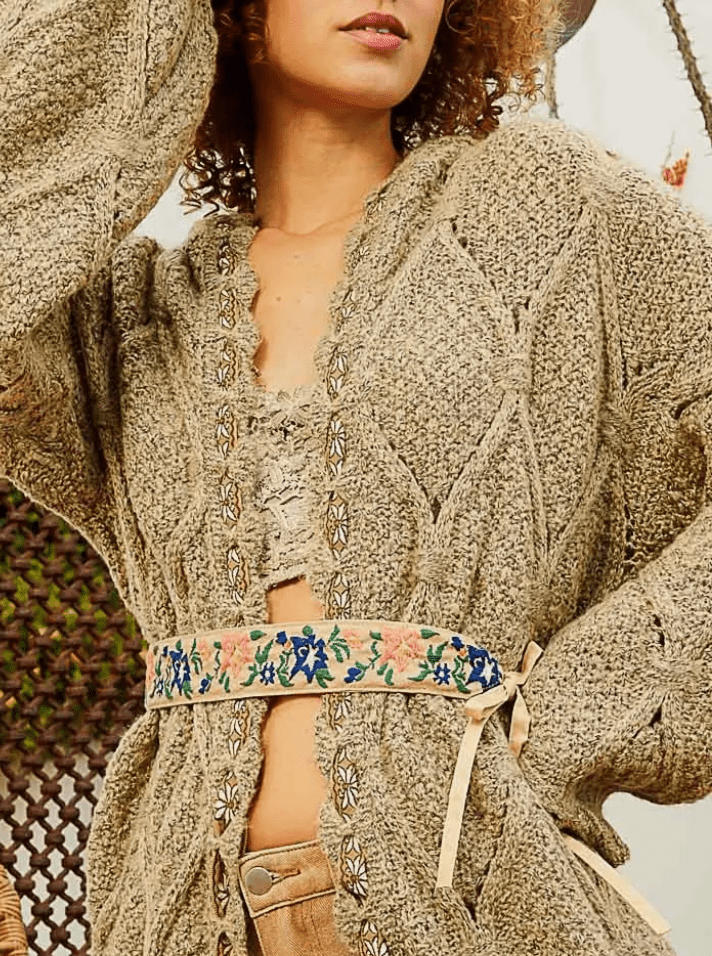 Summer Garden Ribbon Belt - Motley Market