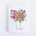 Summer Sorbet Flowers Notecard Set - Motley Market