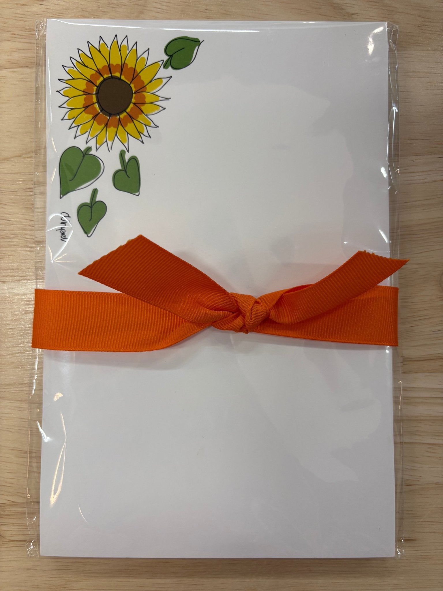 Sunflower Notepad - Motley Market