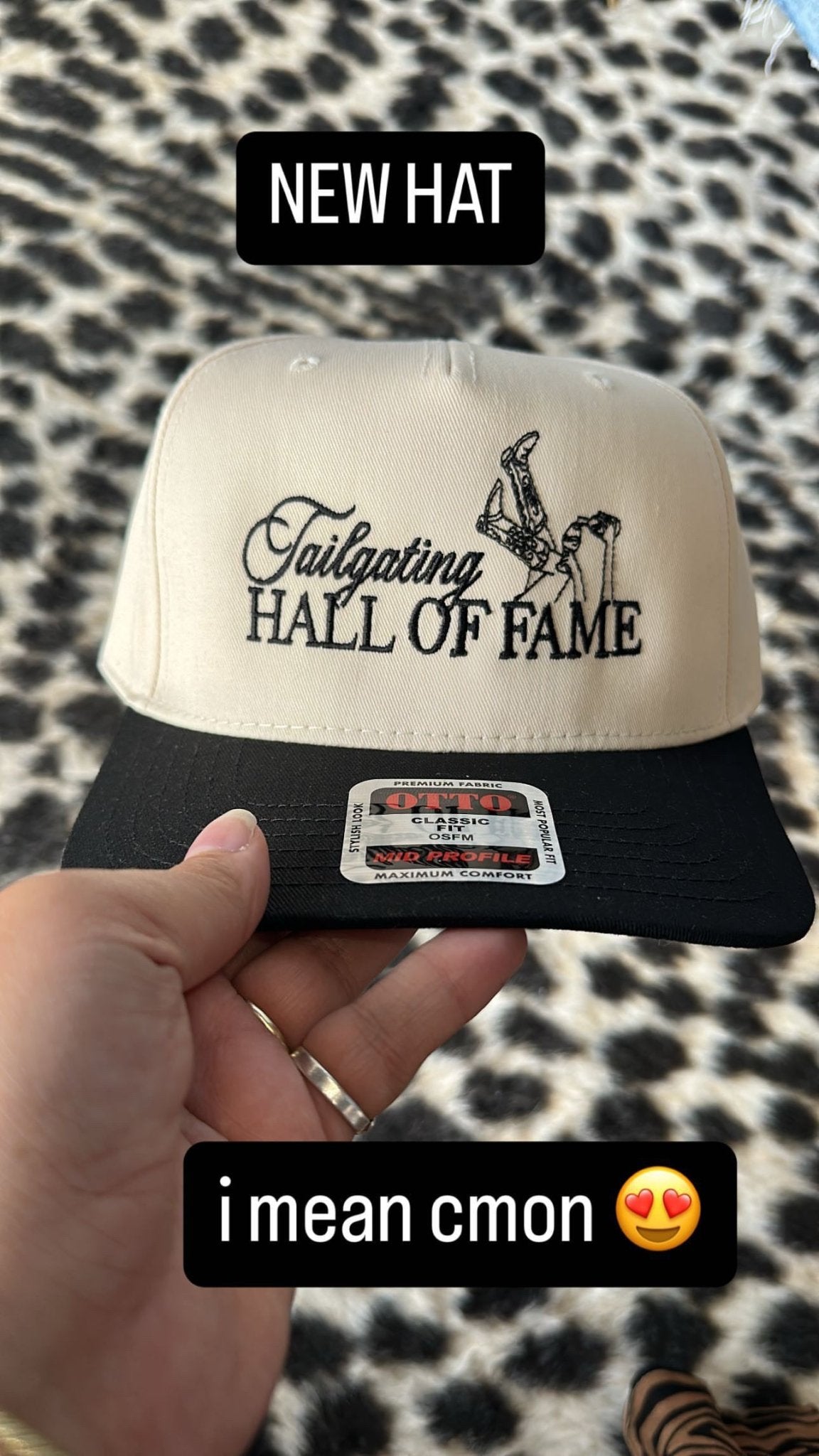 Tailgating Hall of Fame Hat - Motley Market